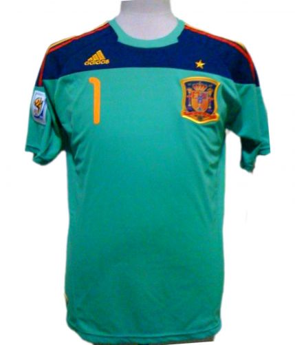 Spain 2010 GK Home Kit